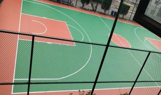 室外篮球场硅pu 室外篮球场硅pu
